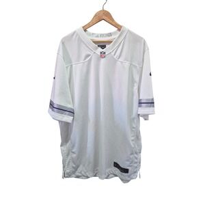 NWOT Nike NFL Minnesota Vikings Skol Vikings White Football‎ Jersey Mens XL